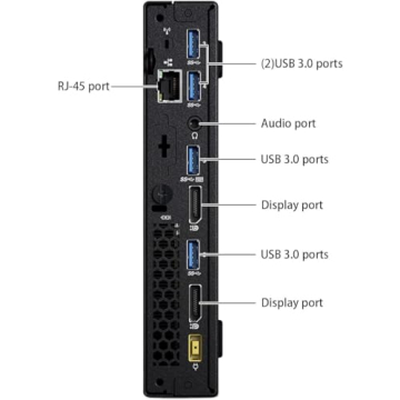 Lenovo ThinkCentre M900 Tiny Desktop PC with Intel i5 and 8GB RAM