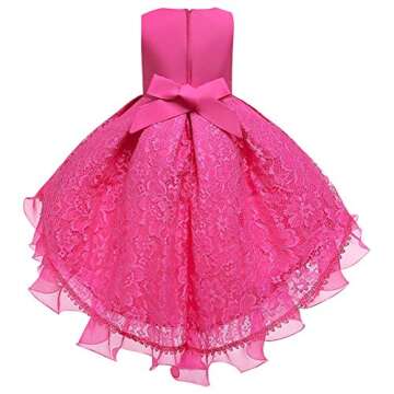 Flower Princess Dress for Girls - Formal & Elegant Style