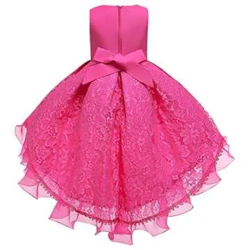 Flower Princess Dress for Girls - Formal & Elegant Style