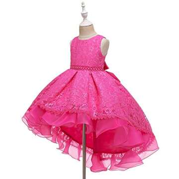Flower Princess Dress for Girls - Formal & Elegant Style