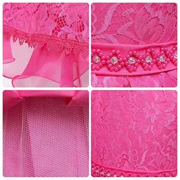 Flower Princess Dress for Girls - Formal & Elegant Style