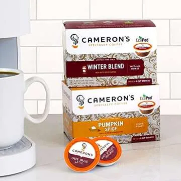 Cameron's Pumpkin Spice Coffee, 12 Ounce Delight