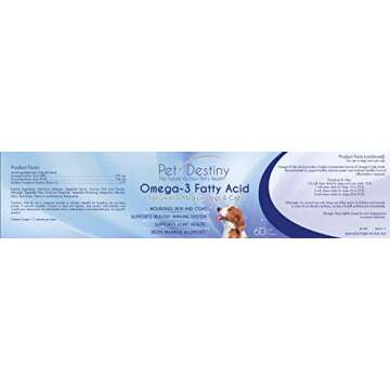 Pets Destiny Omega-3 Chews for Large Dogs and Cats