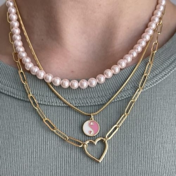 Dainty Gold Heart Necklace for Women | ASCOMY 14K Necklaces