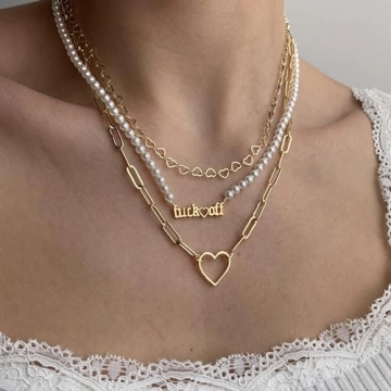 Dainty Gold Heart Necklace for Women | ASCOMY 14K Necklaces