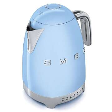 Smeg Retro Electric Kettle with 7 Temperature Settings