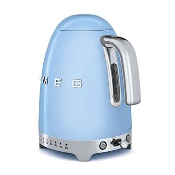Smeg Retro Electric Kettle with 7 Temperature Settings