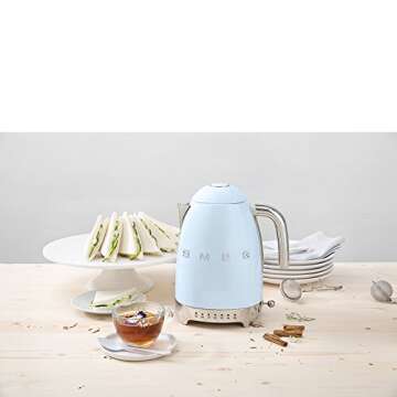 Smeg Retro Electric Kettle with 7 Temperature Settings