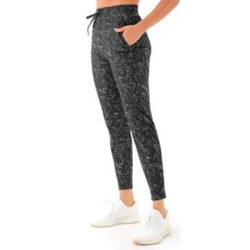VOEONS Yoga Pants for Women High Waisted Tummy Control Spandex Exercise Athletic Leggings with Pockets