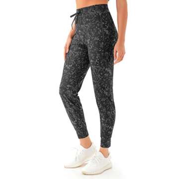 VOEONS Yoga Pants for Women High Waisted Tummy Control Spandex Exercise Athletic Leggings with Pockets