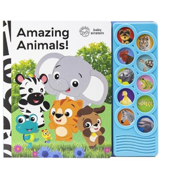 Baby Einstein Amazing Animals 10-Button Sound Book