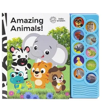 Baby Einstein Amazing Animals 10-Button Sound Book