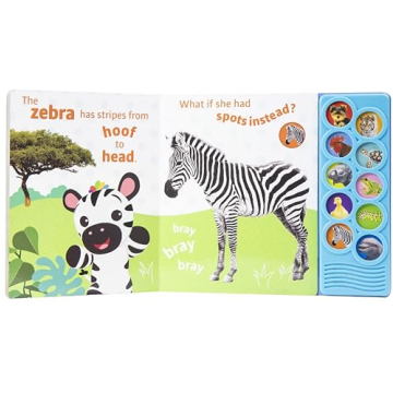 Baby Einstein Amazing Animals 10-Button Sound Book
