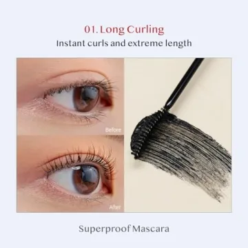 CLIO Waterproof Mascara for Long & Curl Lashes