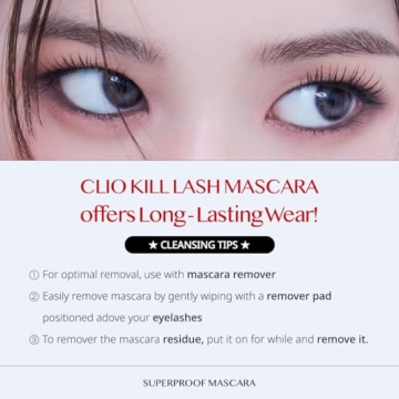 CLIO Waterproof Mascara for Long & Curl Lashes