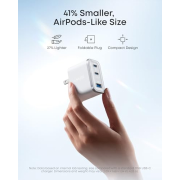 Anker Nano 70W USB-C Charger - Compact & Fast Charging