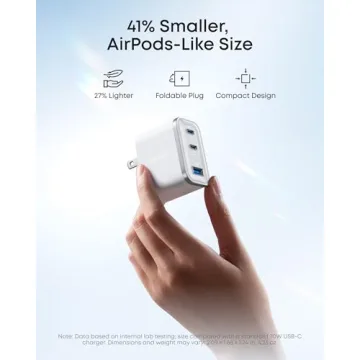 Anker Nano 70W USB-C Charger - Compact & Fast Charging