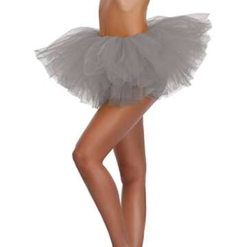 Classic Tulle Tutu Skirt for Women and Teens - Elegant & Fun