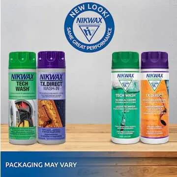 Nikwax Tech Wash & Waterproofing Bundle for Outdoor Gear