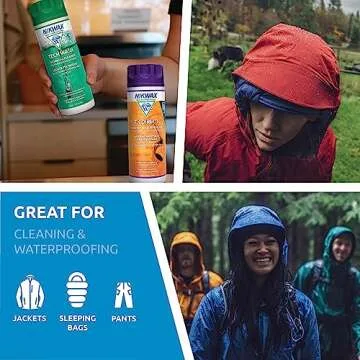 Nikwax Tech Wash & Waterproofing Bundle for Outdoor Gear