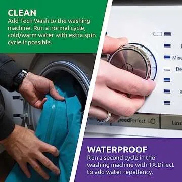 Nikwax Tech Wash & Waterproofing Bundle for Outdoor Gear