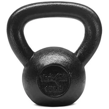 Yes4All Kettlebells Set 10 15 lbs Weight Cast Iron for Dumbbell Weights Exercises, Gym, Fitness, Full Body Workout Equipment Push up, Grip and Strength Training