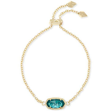 Kendra Scott Elaina Link Chain Bracelet – Elegant Women’s Jewelry, Adjustable Fit with London Bl...