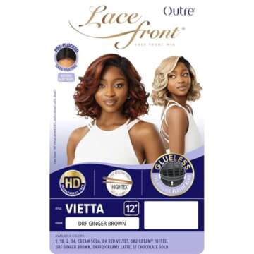 Outre Lace Front Wig - Vietta (DR2/CREAMY TOFFEE)