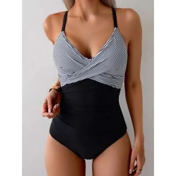B2prity One Piece Swimsuit for Women with Tummy Control