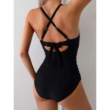 B2prity One Piece Swimsuit for Women with Tummy Control