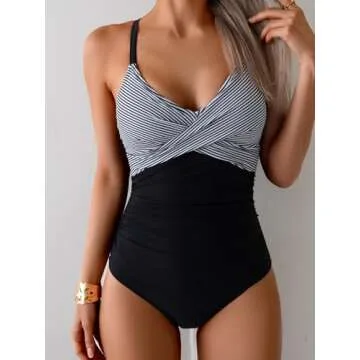 B2prity One Piece Swimsuit for Women with Tummy Control