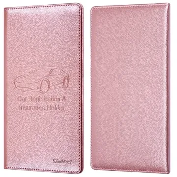 Techion Car Insurance Holder - Elegant Glove Box Organizer