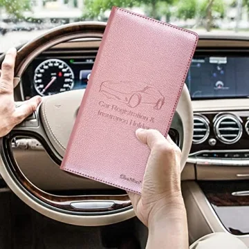 Techion Car Insurance Holder - Elegant Glove Box Organizer