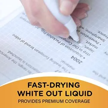 BIC Wite-Out Correction Pen Fast Easy Clean 8 ML