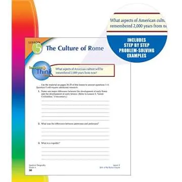 Spectrum Grade 6 Geography Workbook for Engaging Learning