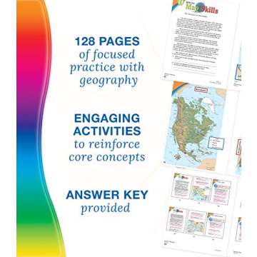 Spectrum Grade 6 Geography Workbook for Engaging Learning