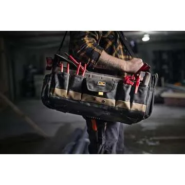 Custom Leathercraft 1579 Soft Sided Tool Box - 27 Pockets