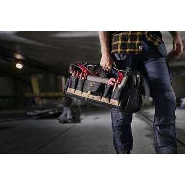 Custom Leathercraft 1579 Soft Sided Tool Box - 27 Pockets