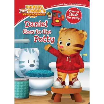 Daniel Goes to the Potty - Fun Interactive Book for Kids