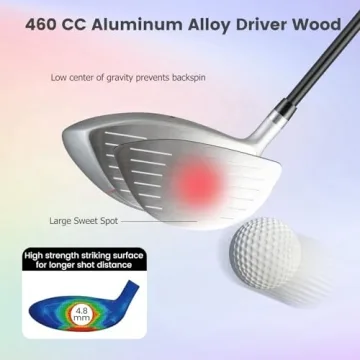 GYMAX Women's Golf Club Set - 12 Piece Right Hand Set