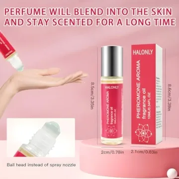 Halonly Roll-On Pheromone Perfume for Women Travel Perfume