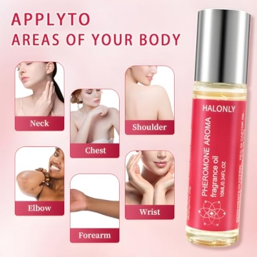 Halonly Roll-On Pheromone Perfume for Women Travel Perfume
