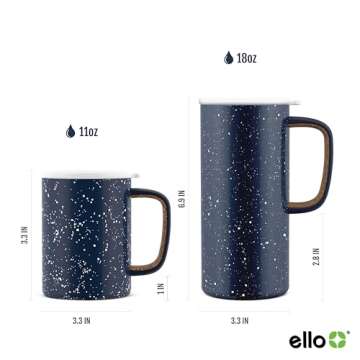 Ello Campy Travel Mug – Leak-Proof & Insulated 18oz