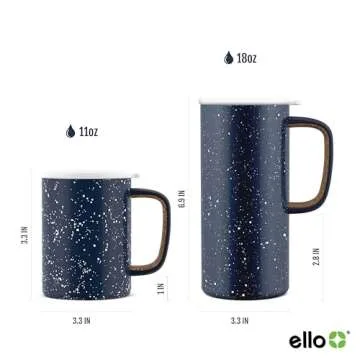 Ello Campy Travel Mug – Leak-Proof & Insulated 18oz