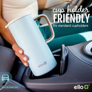 Ello Campy Travel Mug – Leak-Proof & Insulated 18oz
