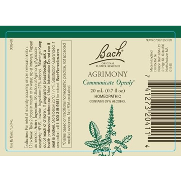 Bach Flower Remedies 4-Pack for Emotional Wellbeing