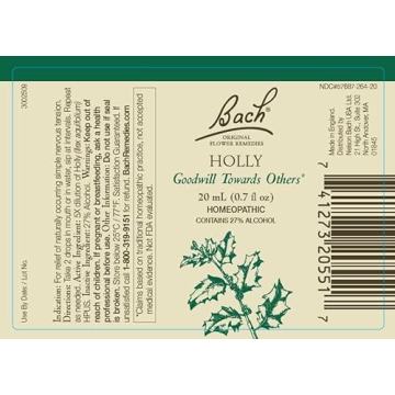 Bach Flower Remedies 4-Pack for Emotional Wellbeing