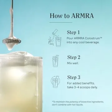 ARMRA Colostrum Premium Powder for Skin Immunity Health