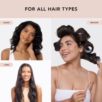 Kitsch Ceramic Thermal Rollers for Volume & Curls All Hair Lengths