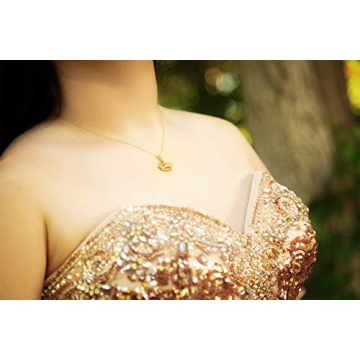 Exquisite Sterling Silver Tiara Necklace for Quinceanera Gift